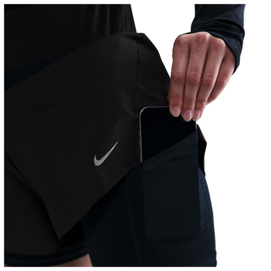 Nike Γυναικείο σορτς Swift Dri-FIT Mid-Rise 2in1 Shorts